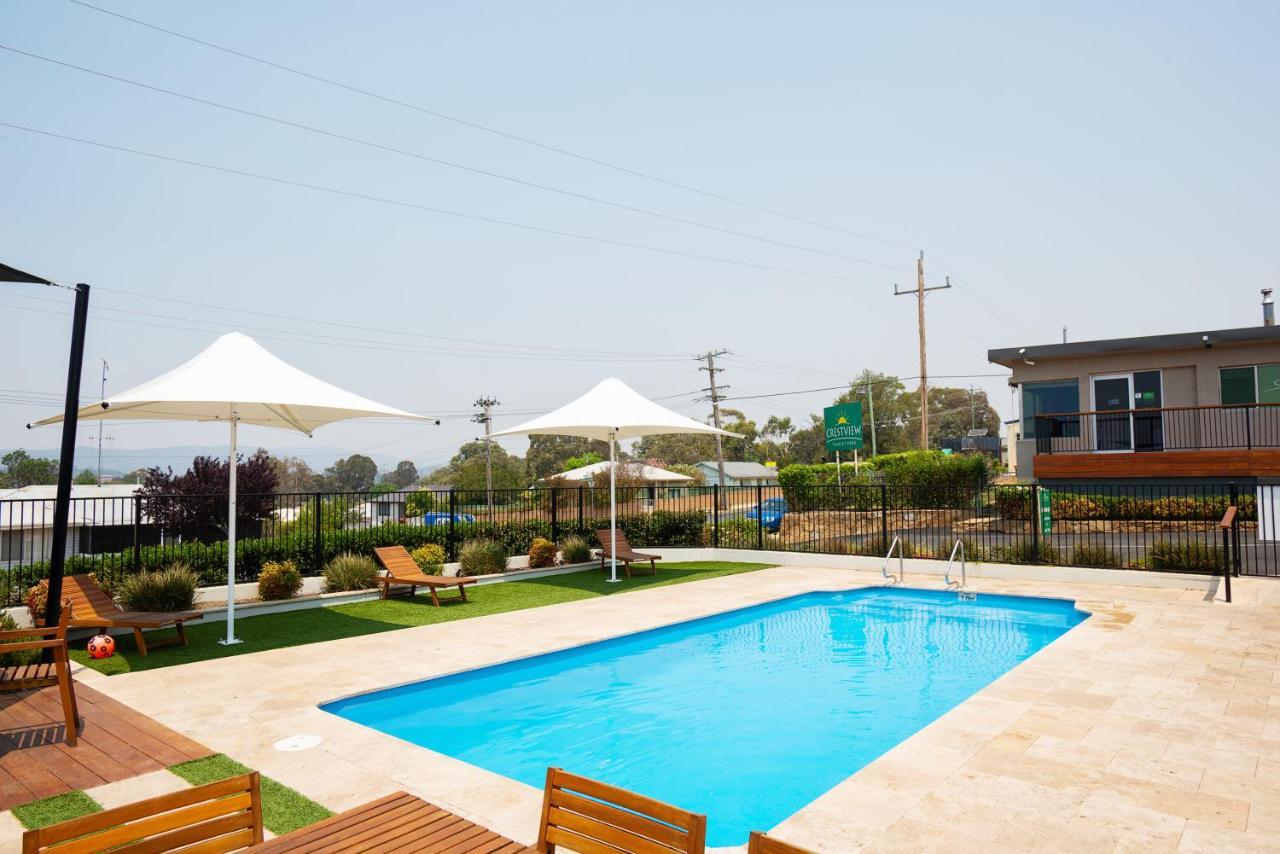 Hotel Crestview Tourist Park à Queanbeyan Extérieur photo