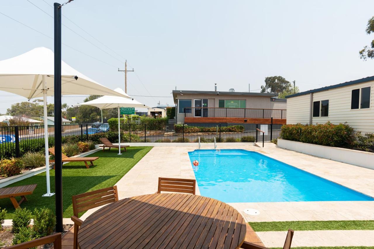 Hotel Crestview Tourist Park à Queanbeyan Extérieur photo